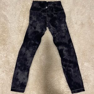 Lululemon tie dye align leggings